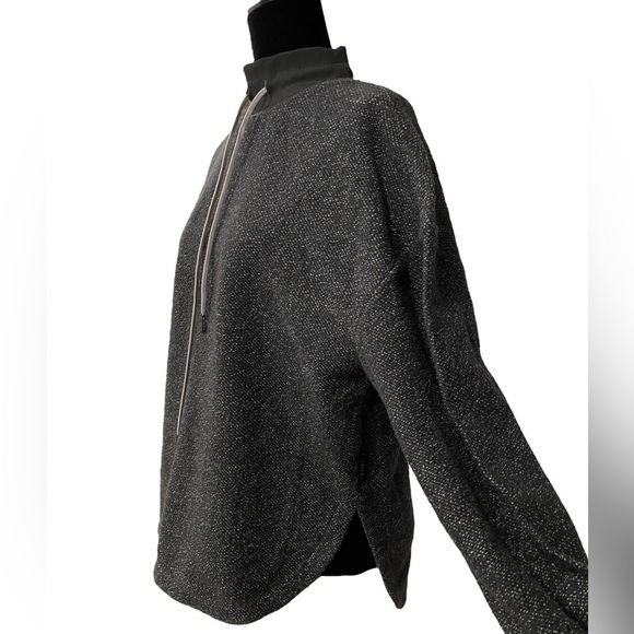 VARLEY Sullivan Sweatshirt in Charcoal Marled Knit XS - Picture 8 of 11